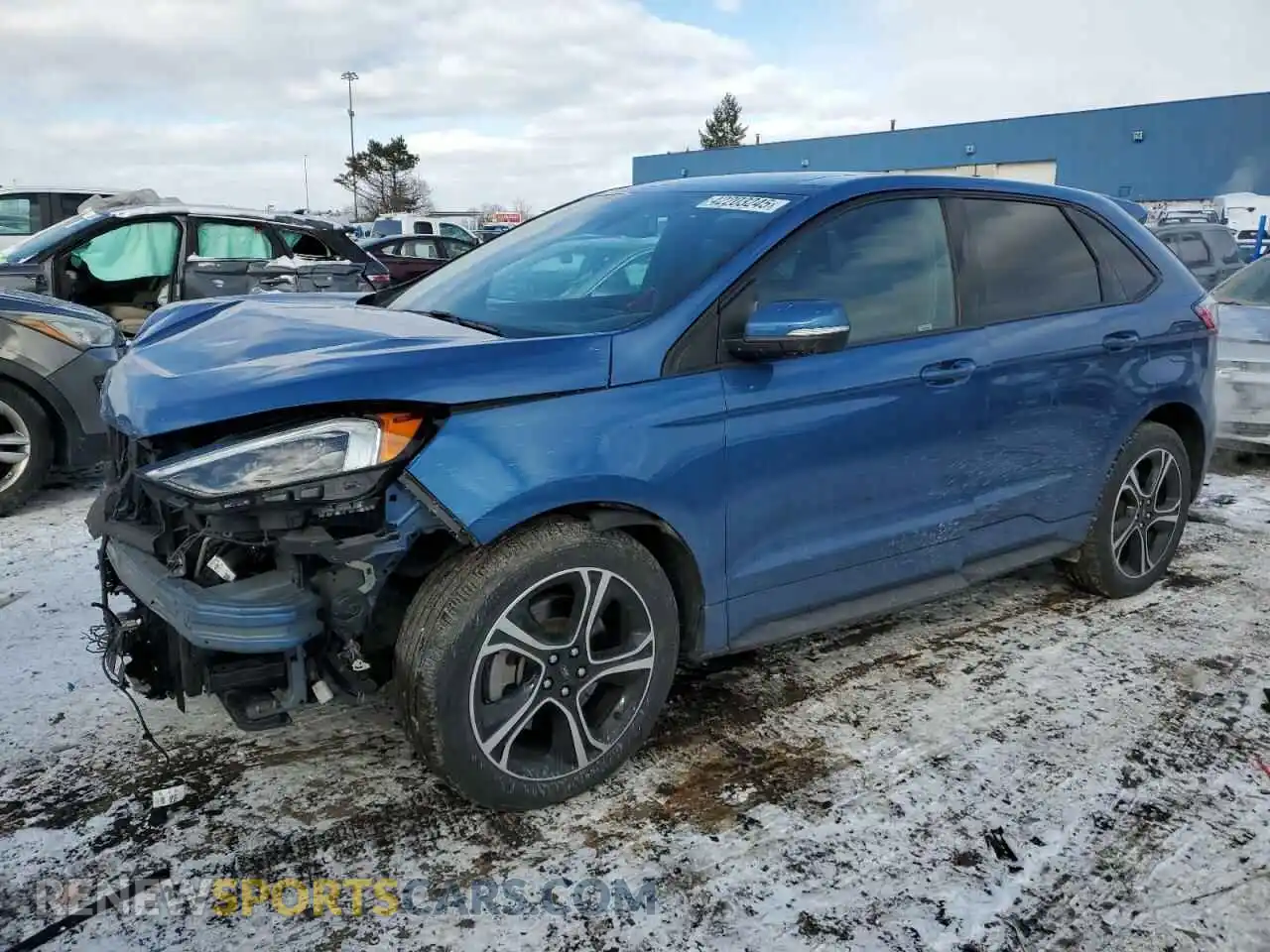 1 fotografías del automóvil dañado 2FMPK4AP1MBA53186 FORD EDGE 2021
