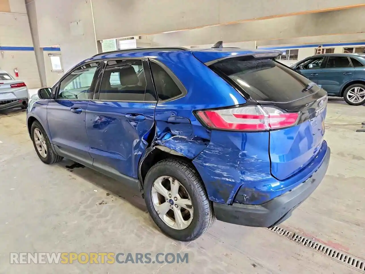 2 fotografías del automóvil dañado 2FMPK4G90MBA18776 FORD EDGE 2021