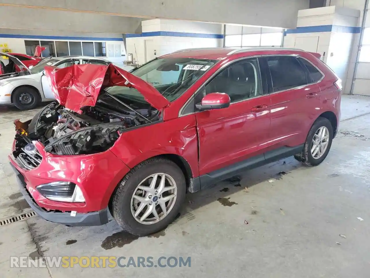 1 Photograph of a damaged car 2FMPK4J90MBA13022 FORD EDGE 2021
