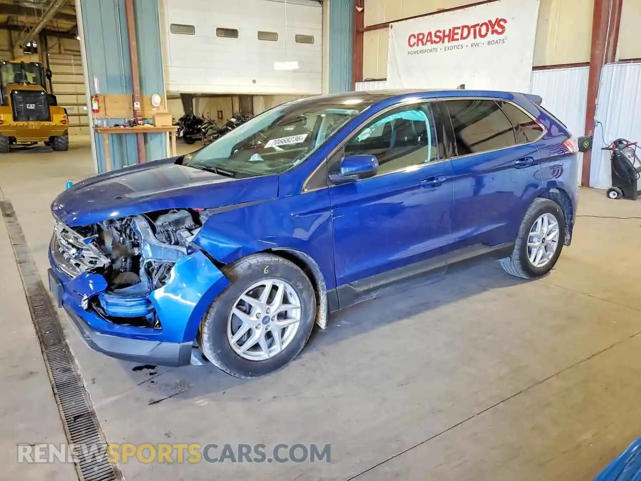 1 fotografías del automóvil dañado 2FMPK4J91MBA42464 FORD EDGE 2021