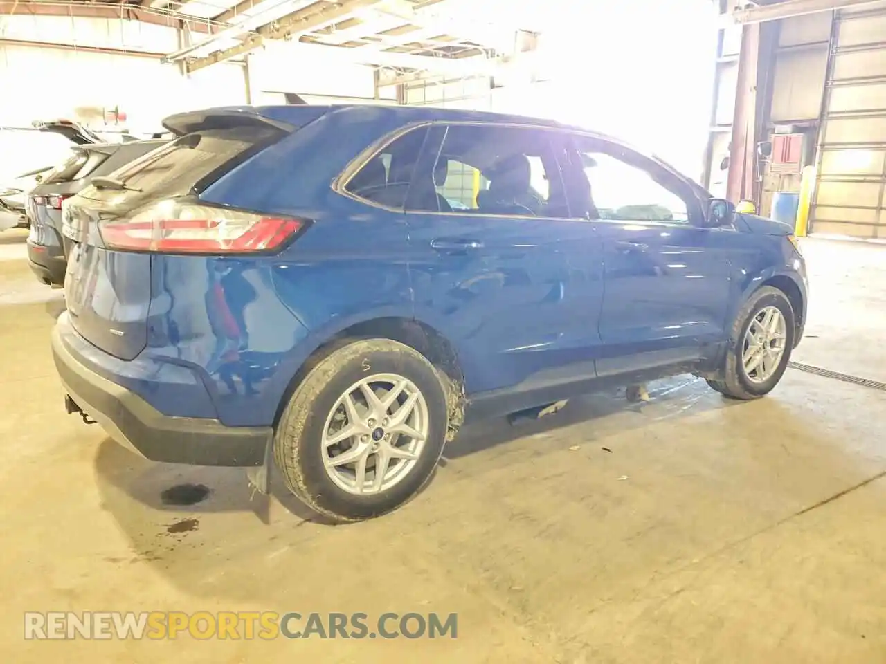3 fotografías del automóvil dañado 2FMPK4J91MBA42464 FORD EDGE 2021