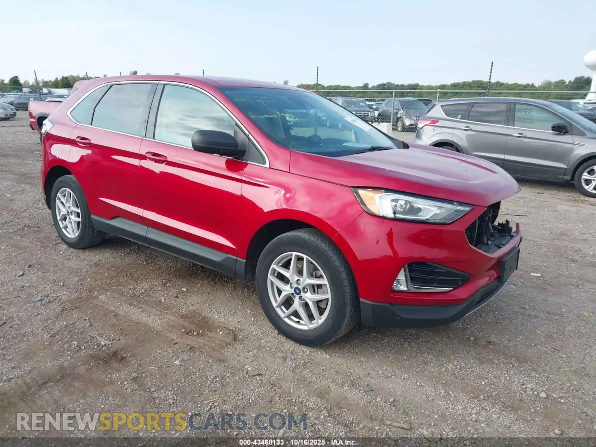 1 Photograph of a damaged car 2FMPK4J91MBA46482 FORD EDGE 2021