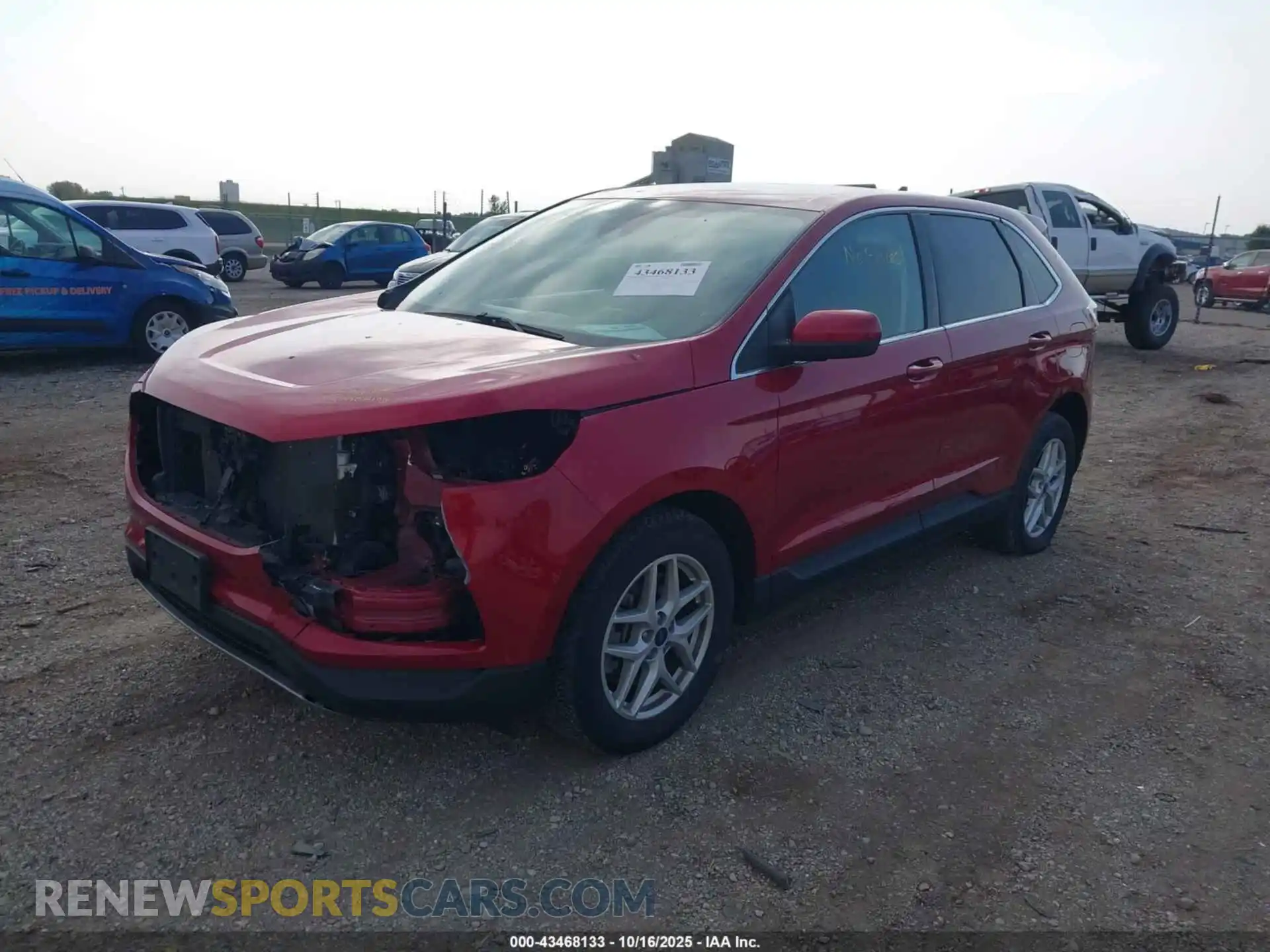 2 Photograph of a damaged car 2FMPK4J91MBA46482 FORD EDGE 2021