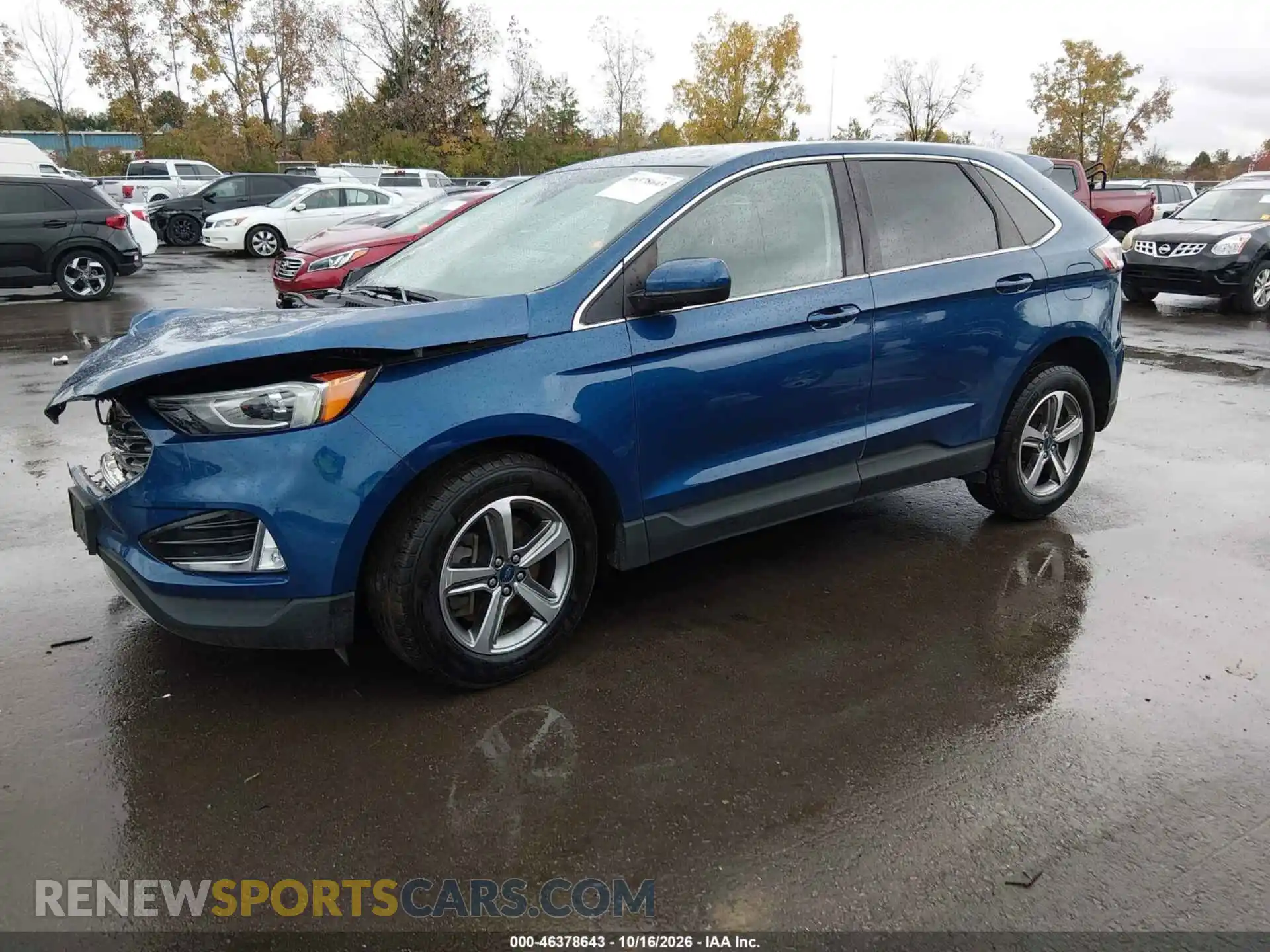 2 Фотография поврежденного автомобиля 2FMPK4J91MBA64870 FORD EDGE 2021
