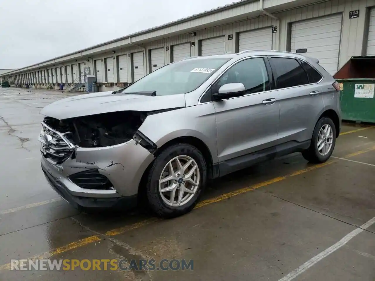 1 Photograph of a damaged car 2FMPK4J92MBA11014 FORD EDGE 2021
