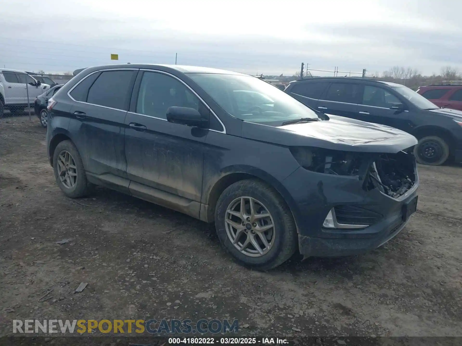 1 Photograph of a damaged car 2FMPK4J93MBA05027 FORD EDGE 2021