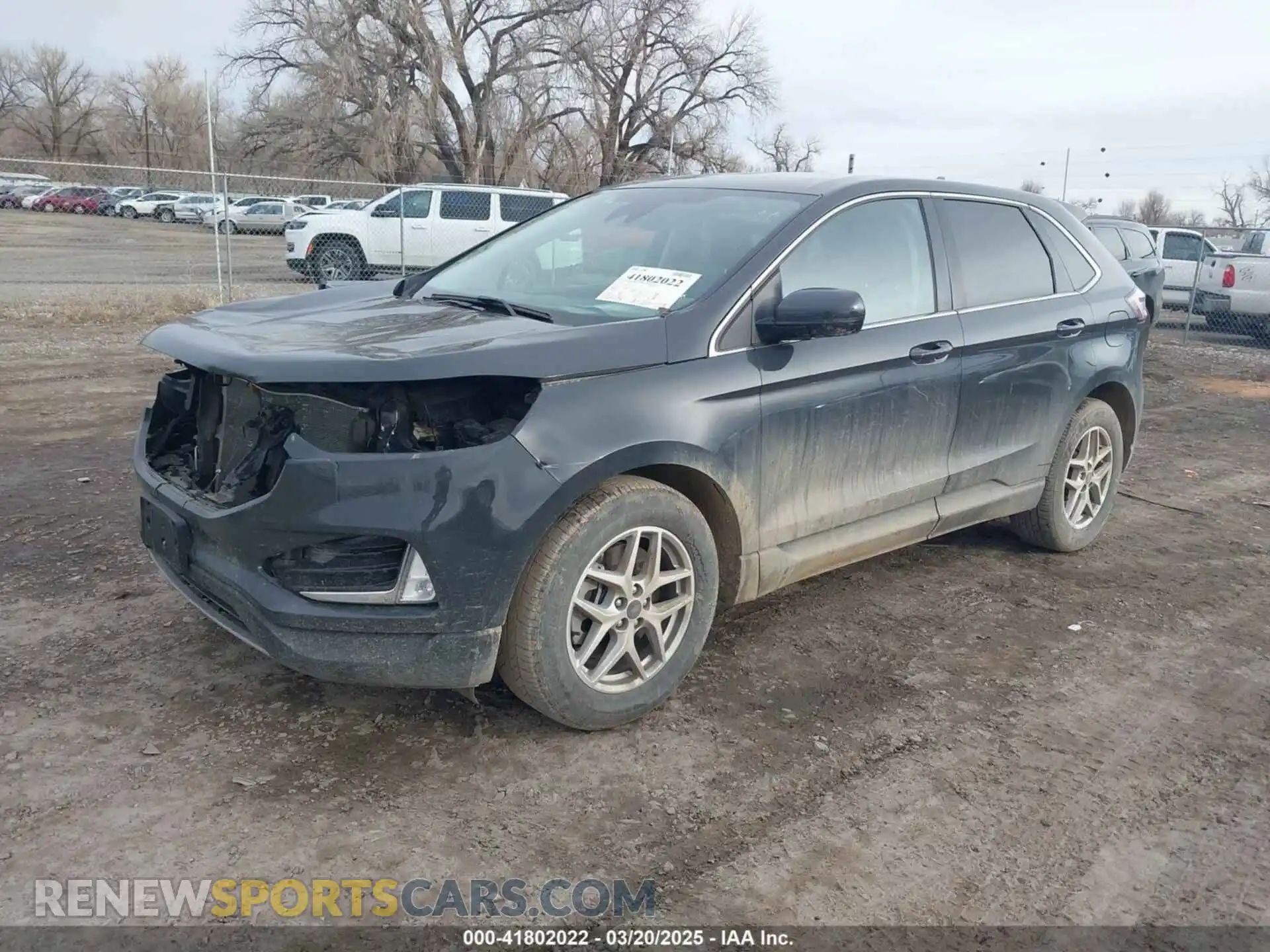 2 Photograph of a damaged car 2FMPK4J93MBA05027 FORD EDGE 2021