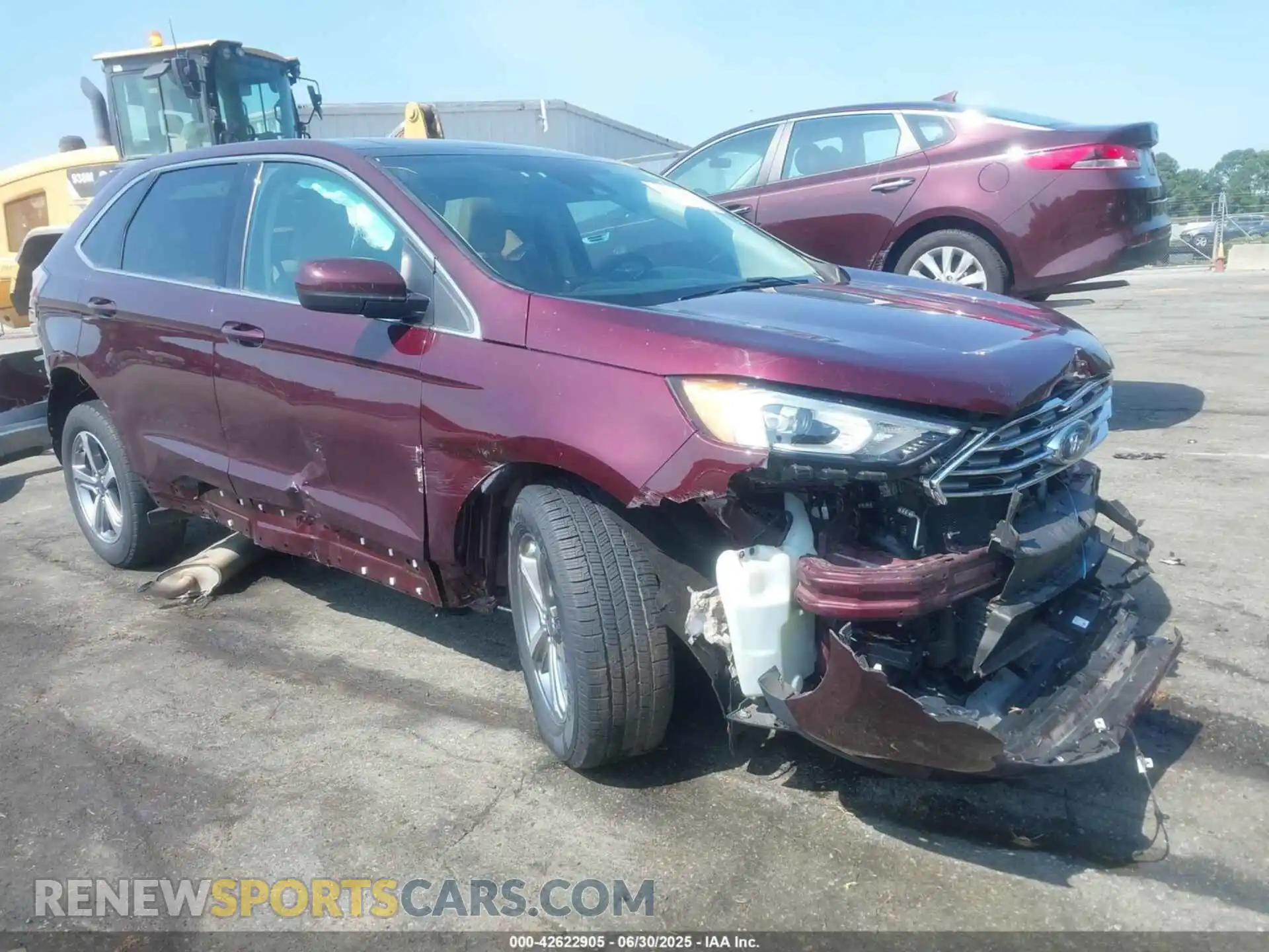 1 Photograph of a damaged car 2FMPK4J93MBA29845 FORD EDGE 2021