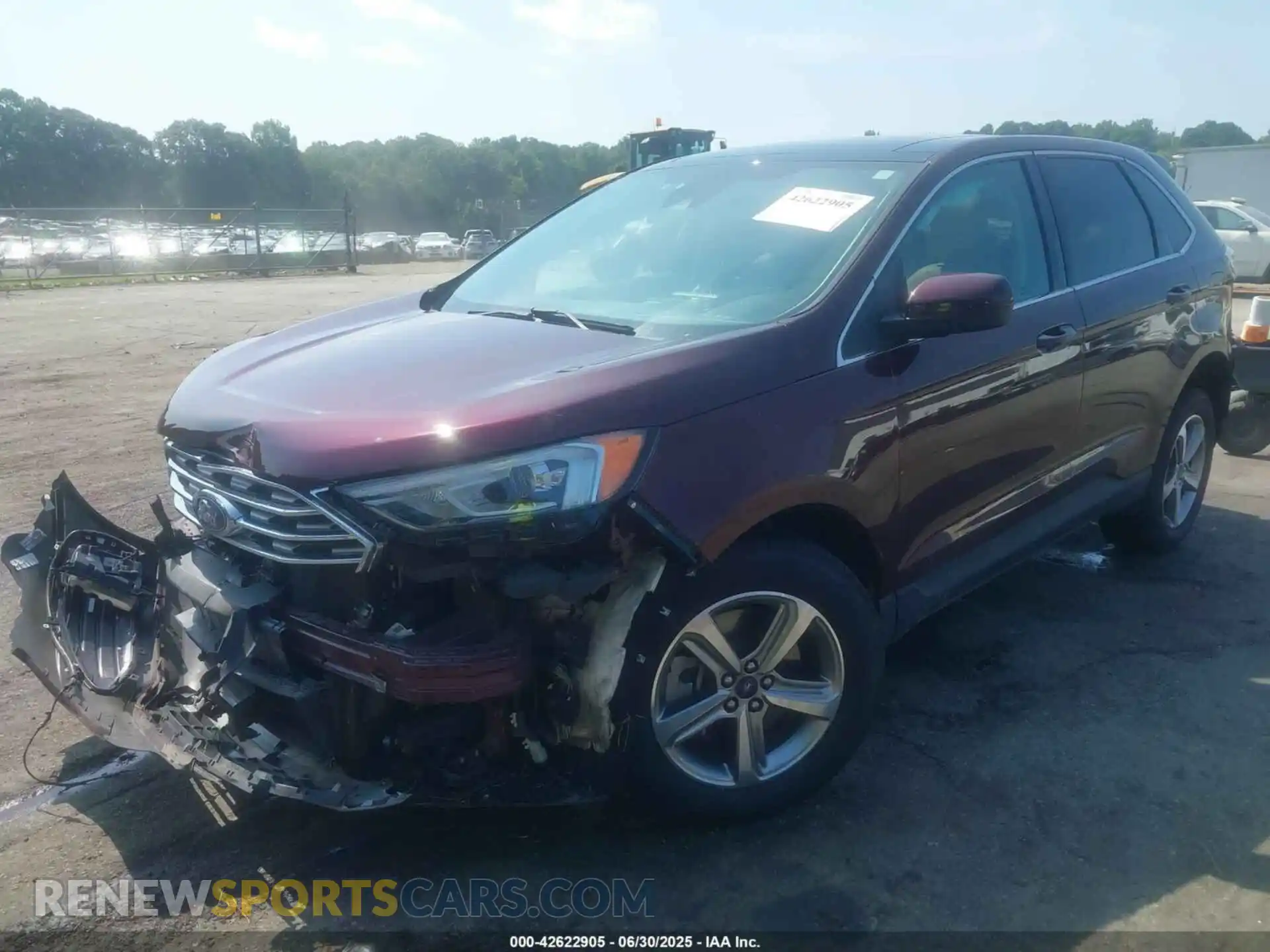 2 Photograph of a damaged car 2FMPK4J93MBA29845 FORD EDGE 2021