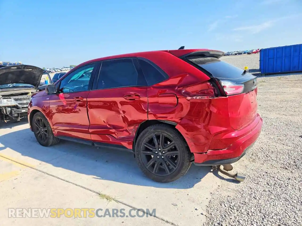 2 Photograph of a damaged car 2FMPK4J94MBA24962 FORD EDGE 2021