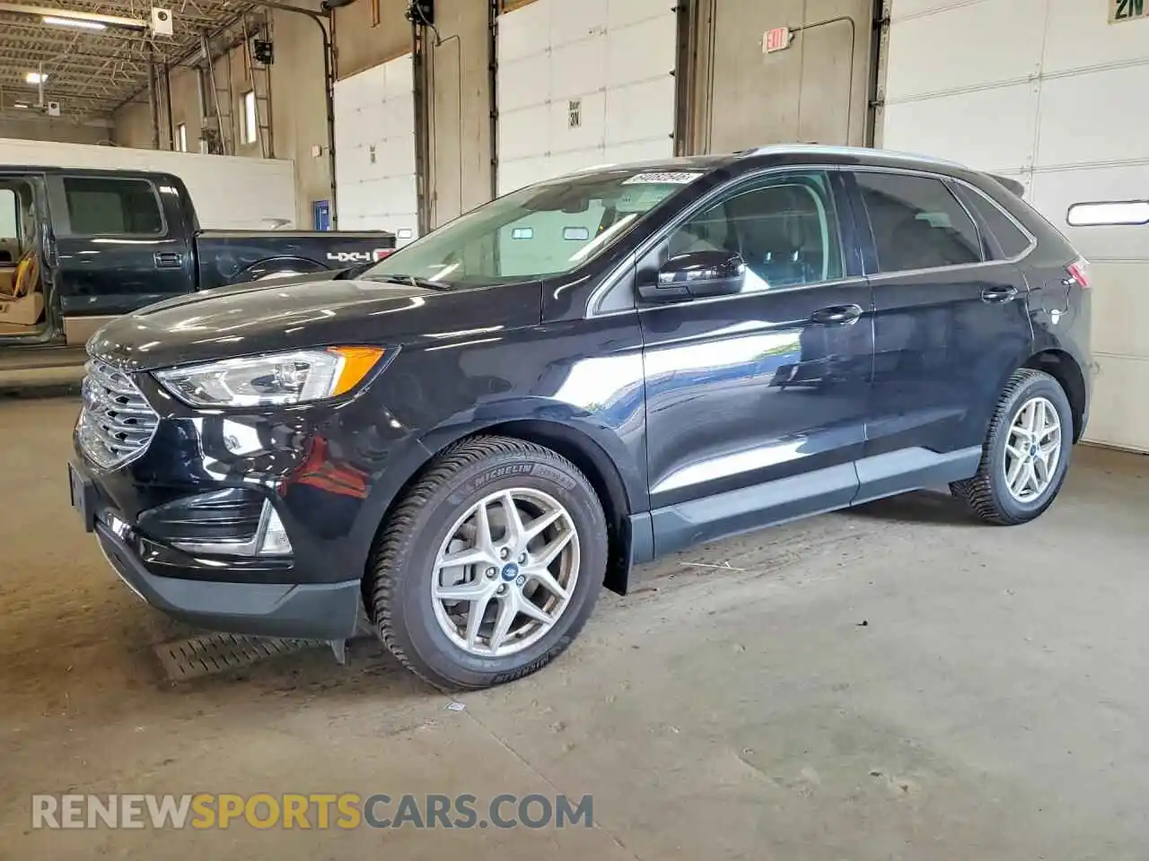 1 Photograph of a damaged car 2FMPK4J94MBA33712 FORD EDGE 2021