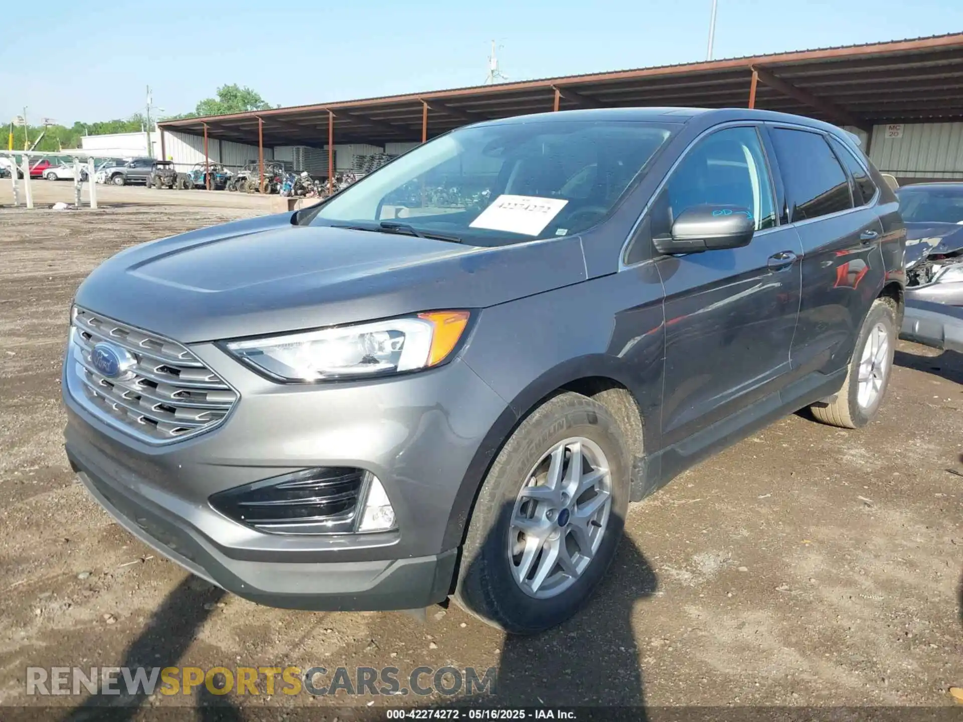 2 Photograph of a damaged car 2FMPK4J95MBA00329 FORD EDGE 2021
