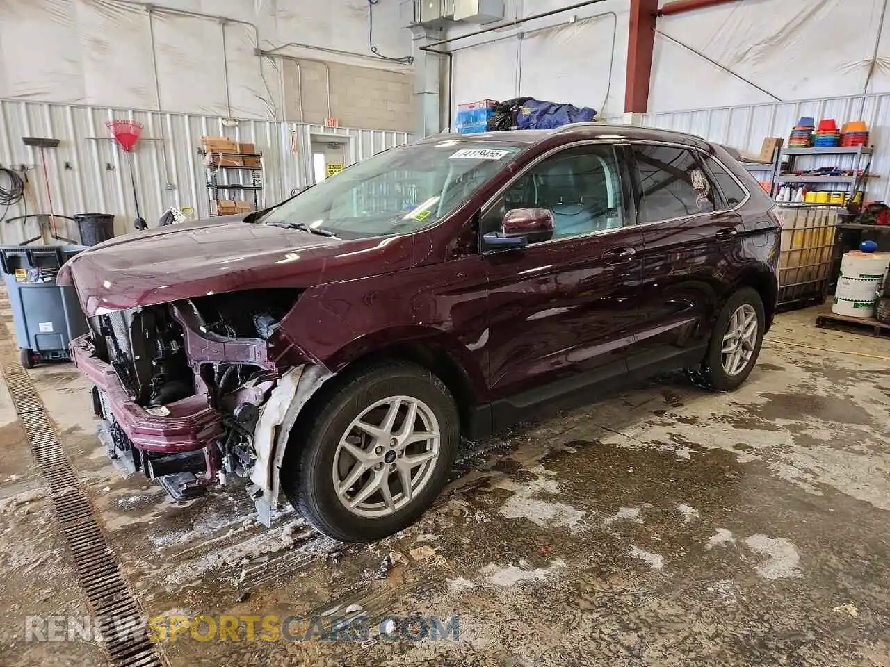 1 Photograph of a damaged car 2FMPK4J96MBA03532 FORD EDGE 2021
