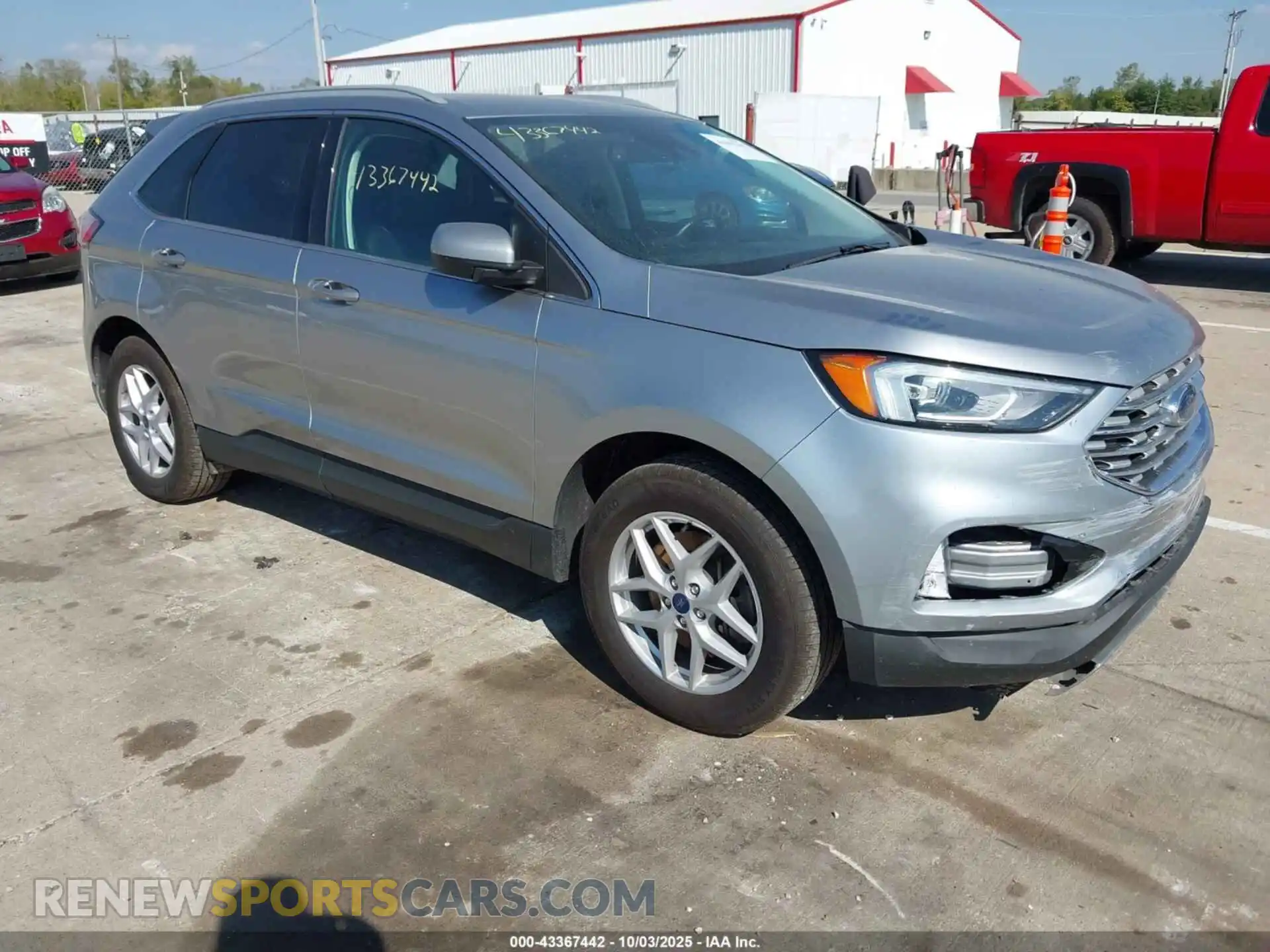 1 Photograph of a damaged car 2FMPK4J96MBA33677 FORD EDGE 2021