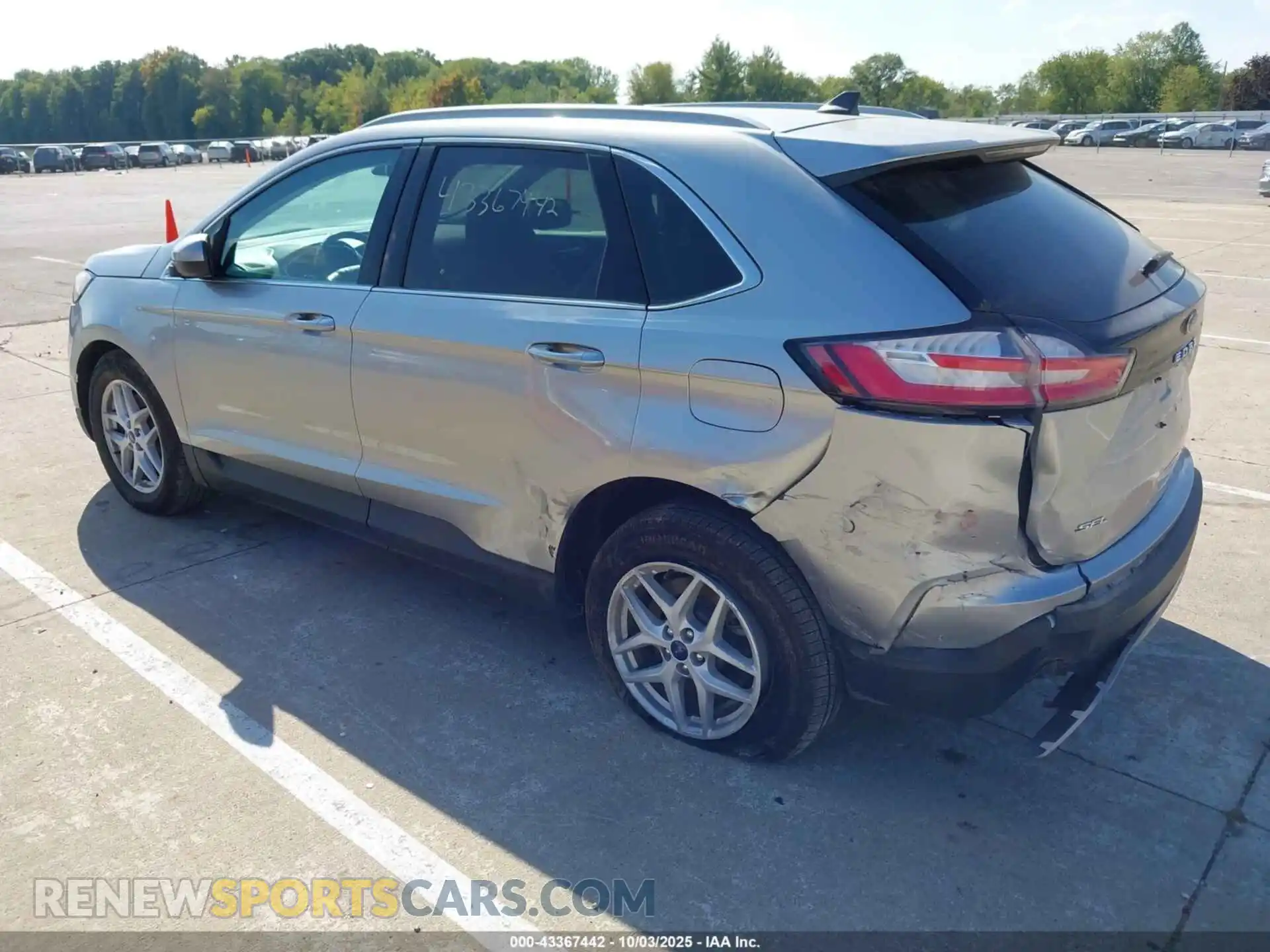 3 Photograph of a damaged car 2FMPK4J96MBA33677 FORD EDGE 2021