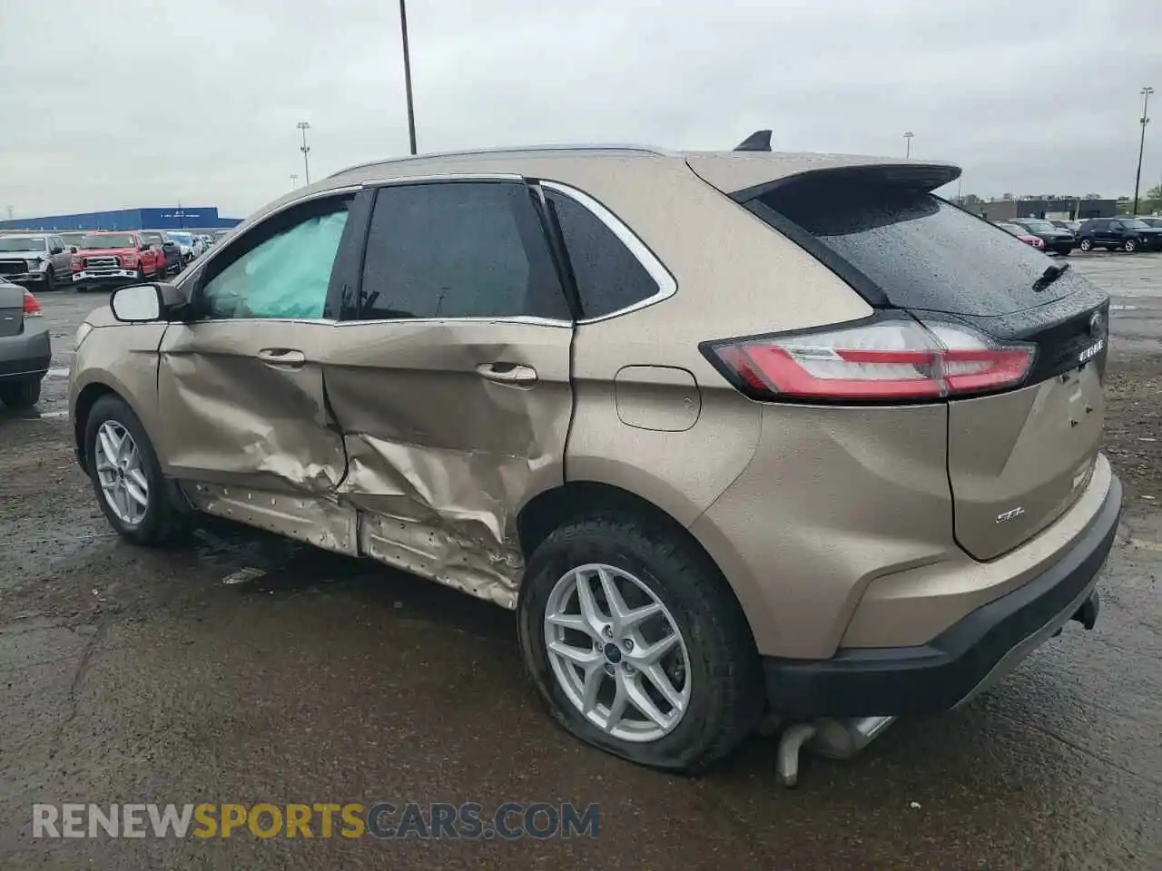 2 Photograph of a damaged car 2FMPK4J96MBA36322 FORD EDGE 2021