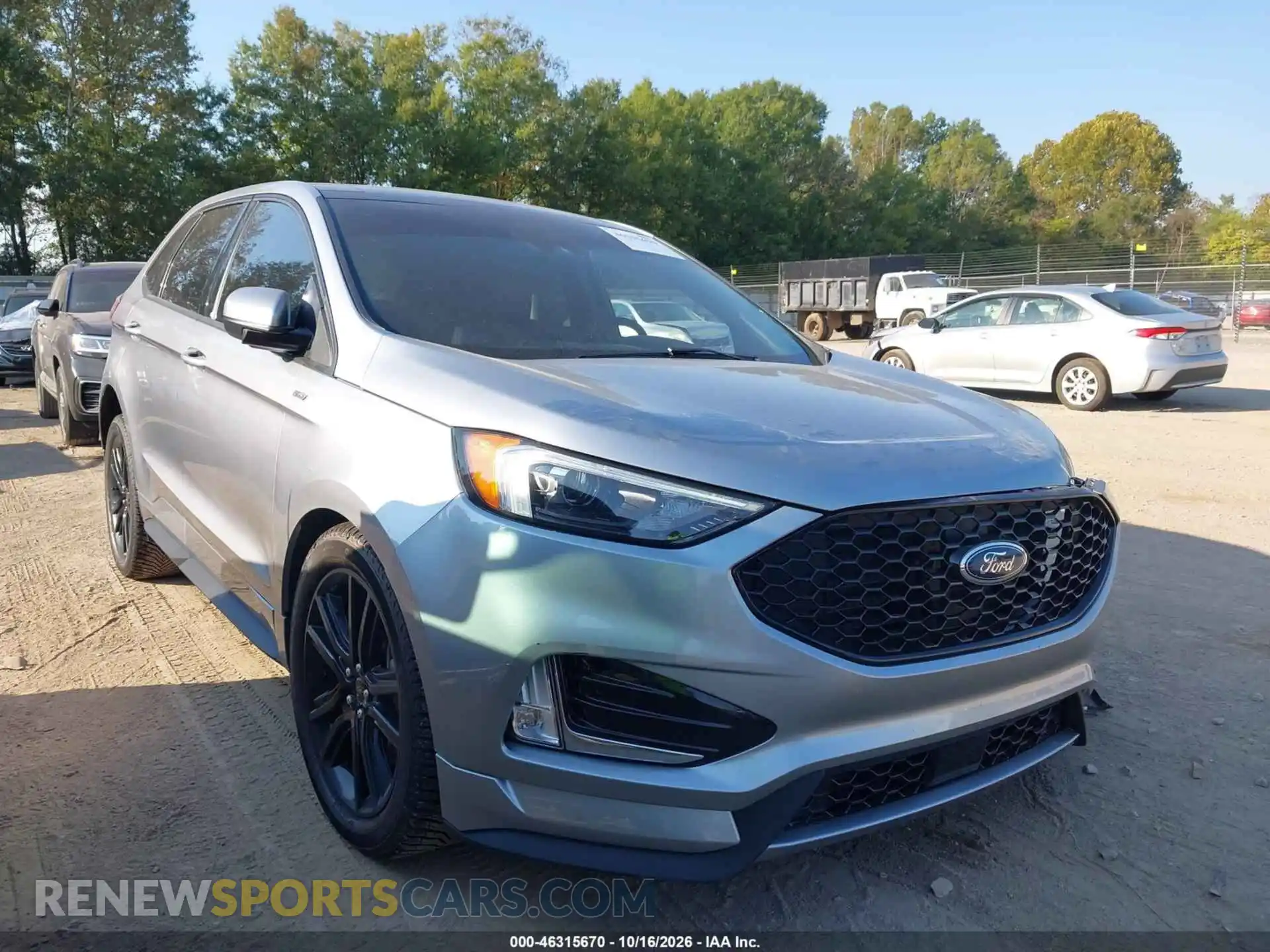 1 Photograph of a damaged car 2FMPK4J96MBA60099 FORD EDGE 2021