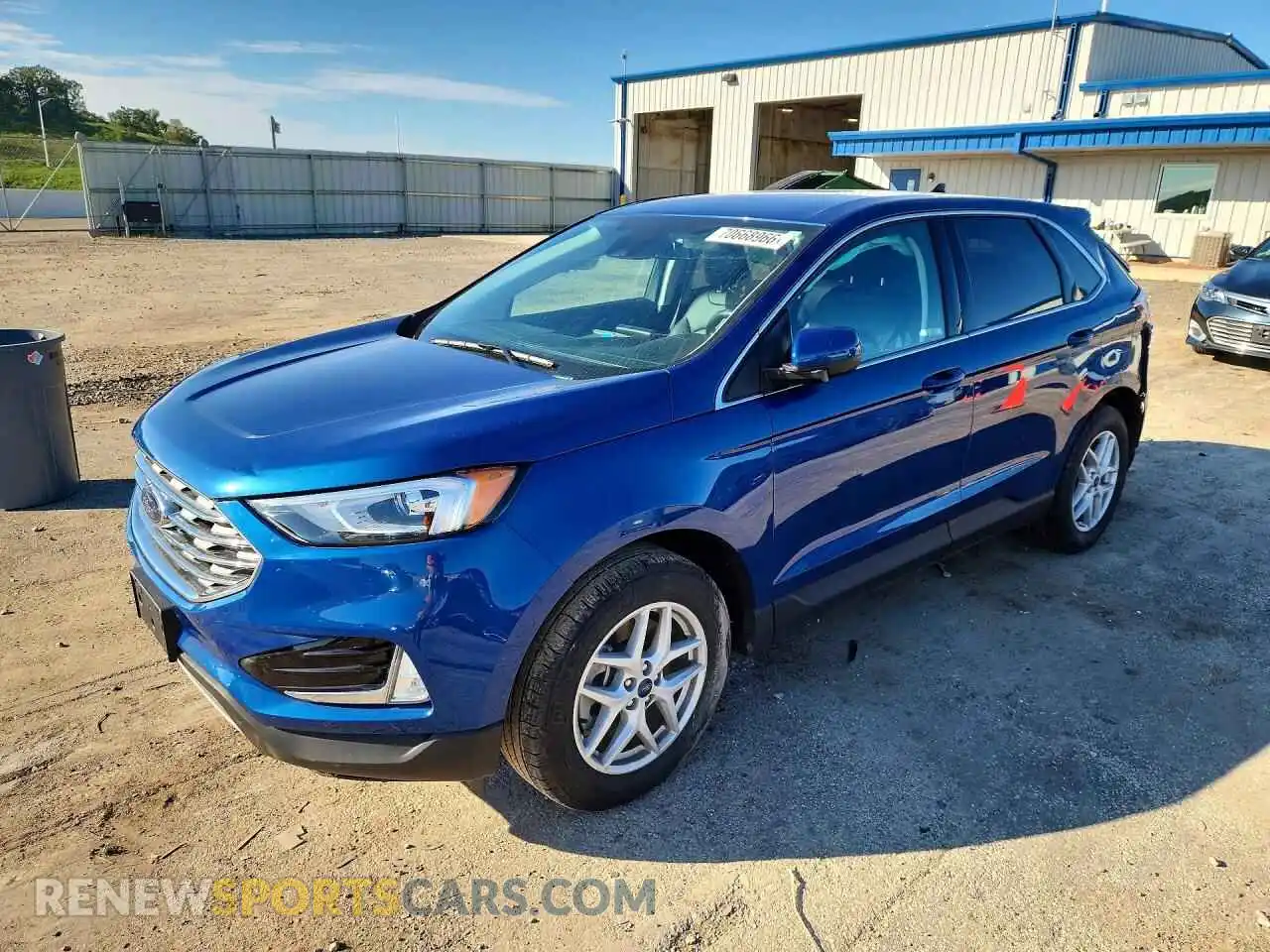 1 Photograph of a damaged car 2FMPK4J97MBA00817 FORD EDGE 2021