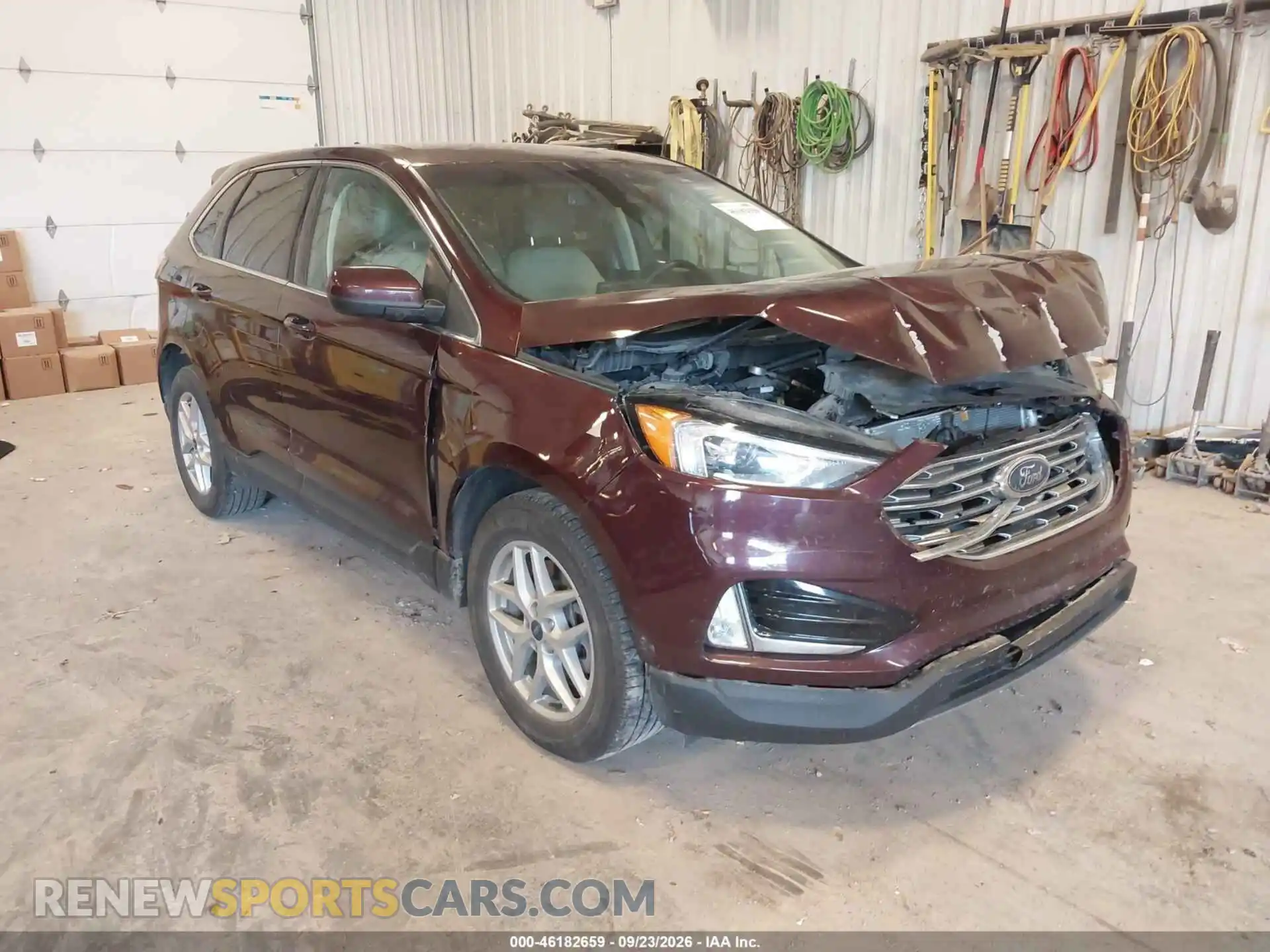 1 fotografías del automóvil dañado 2FMPK4J97MBA41156 FORD EDGE 2021
