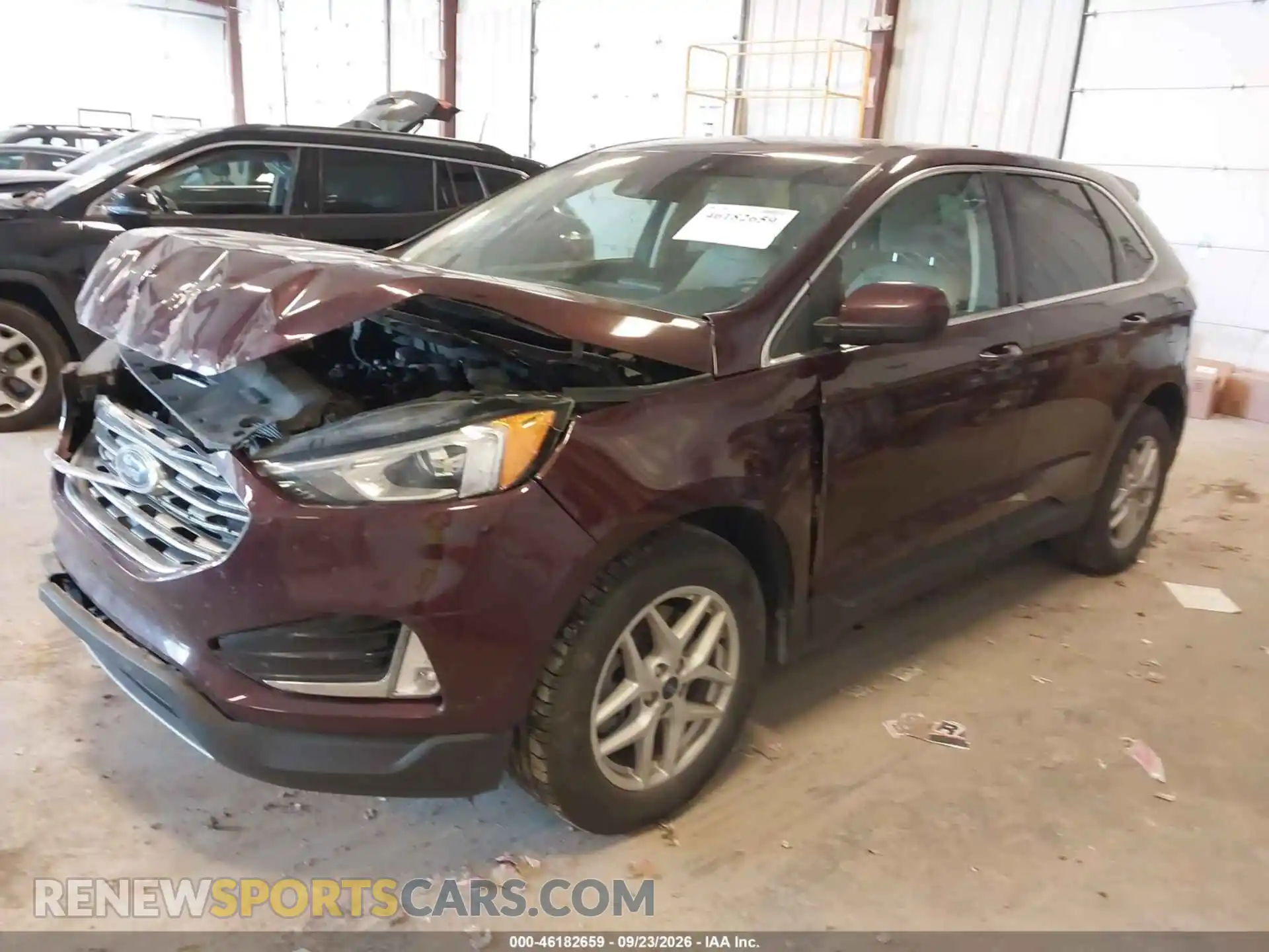 2 fotografías del automóvil dañado 2FMPK4J97MBA41156 FORD EDGE 2021
