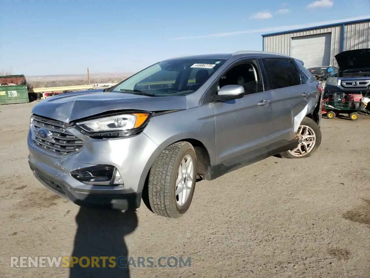 1 Photograph of a damaged car 2FMPK4J97MBA59978 FORD EDGE 2021