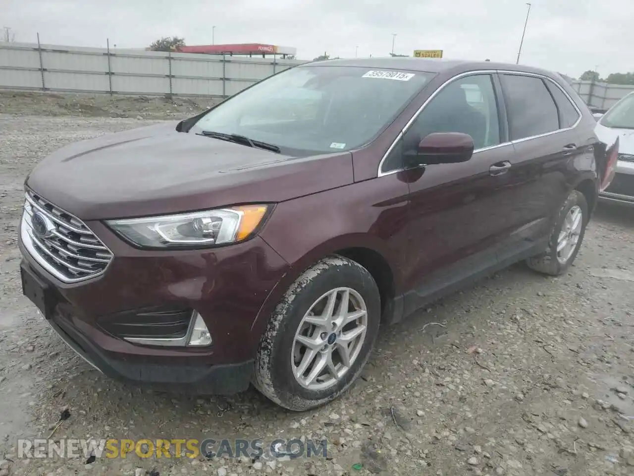 1 Photograph of a damaged car 2FMPK4J97MBA64825 FORD EDGE 2021