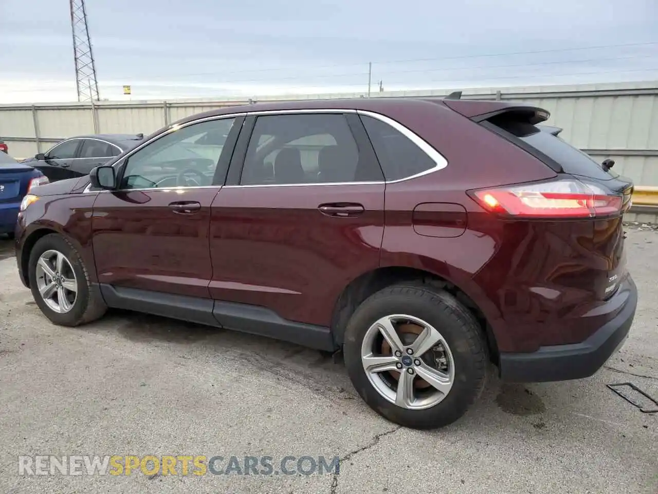 2 fotografías del automóvil dañado 2FMPK4J97MBA65912 FORD EDGE 2021