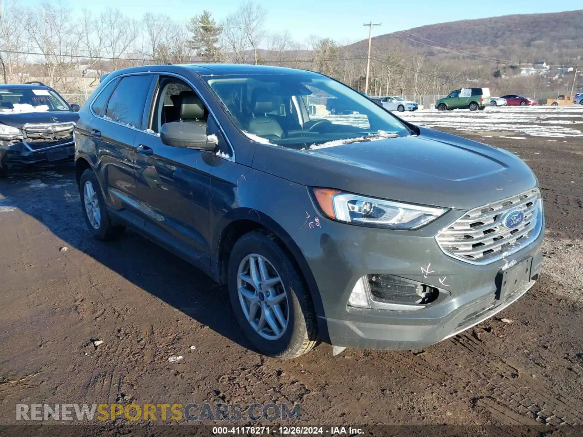 1 Photograph of a damaged car 2FMPK4J98MBA02415 FORD EDGE 2021
