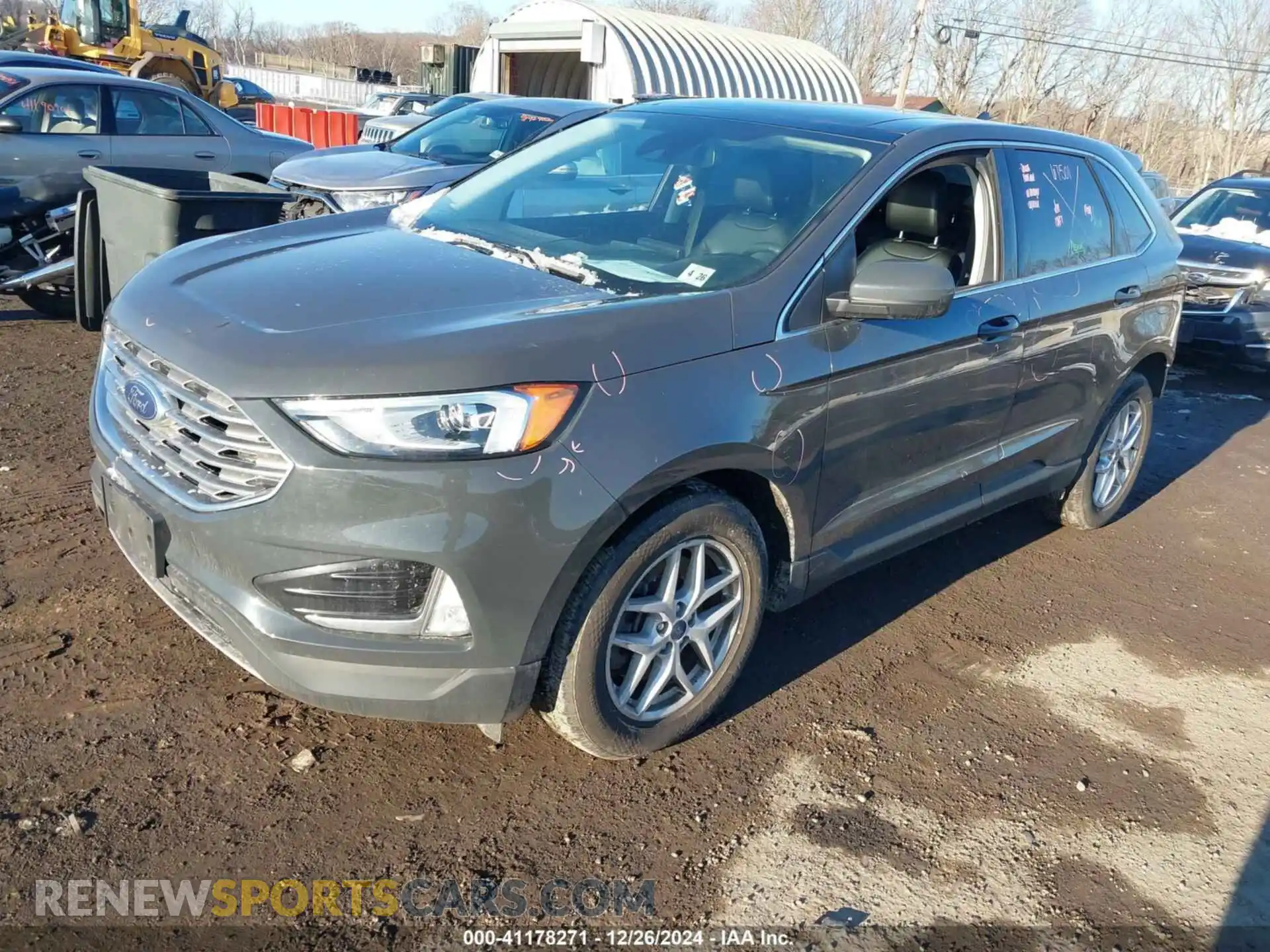2 Photograph of a damaged car 2FMPK4J98MBA02415 FORD EDGE 2021
