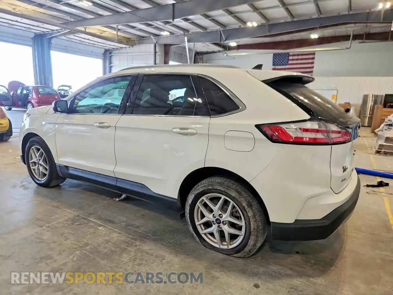 2 fotografías del automóvil dañado 2FMPK4J98MBA03838 FORD EDGE 2021