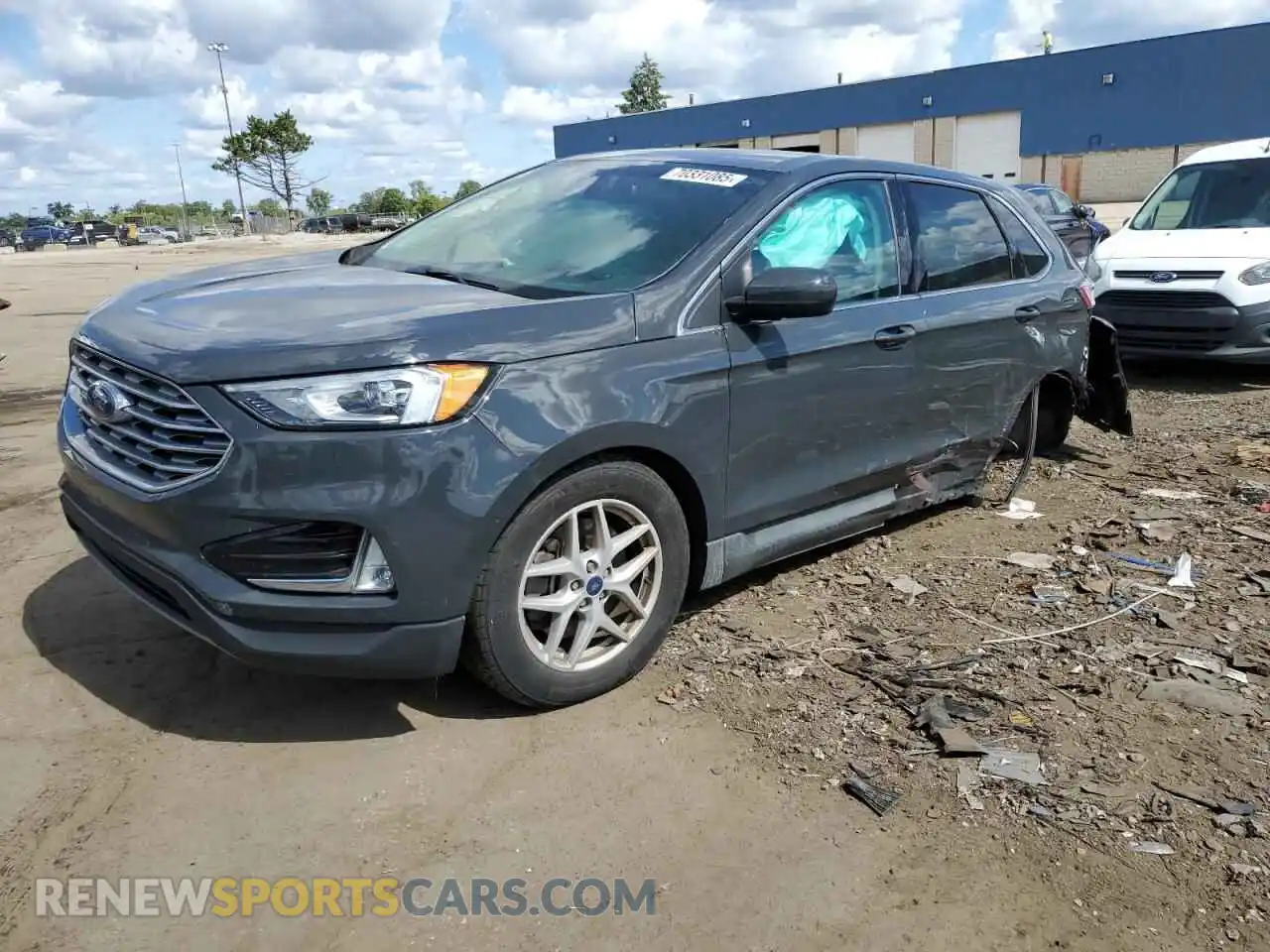 1 Photograph of a damaged car 2FMPK4J98MBA35687 FORD EDGE 2021