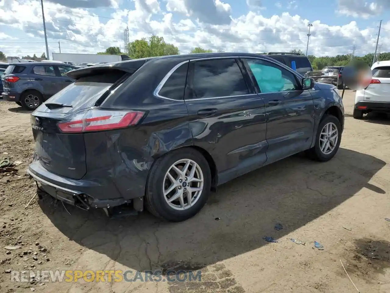 3 Photograph of a damaged car 2FMPK4J98MBA35687 FORD EDGE 2021