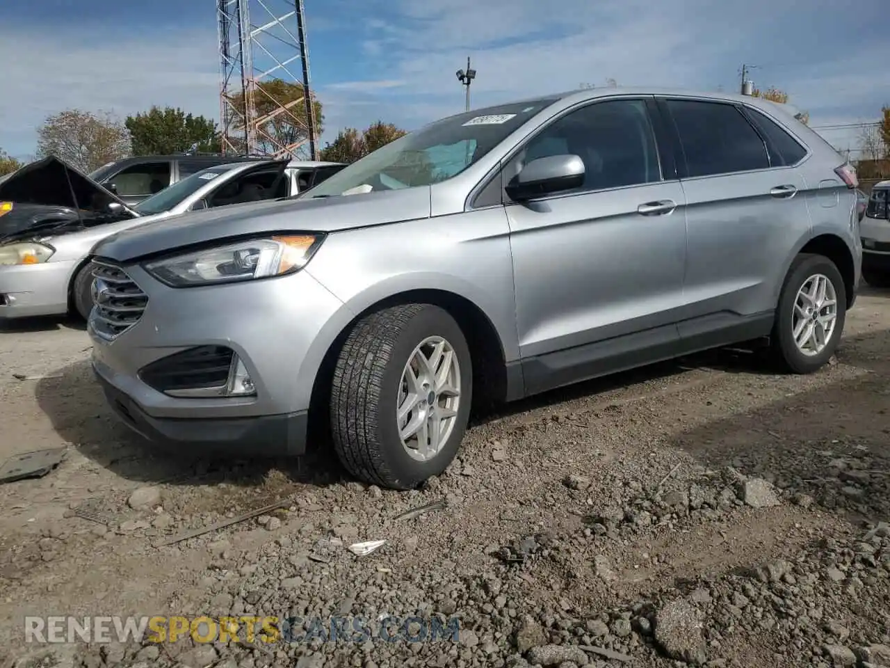 1 Photograph of a damaged car 2FMPK4J98MBA61836 FORD EDGE 2021