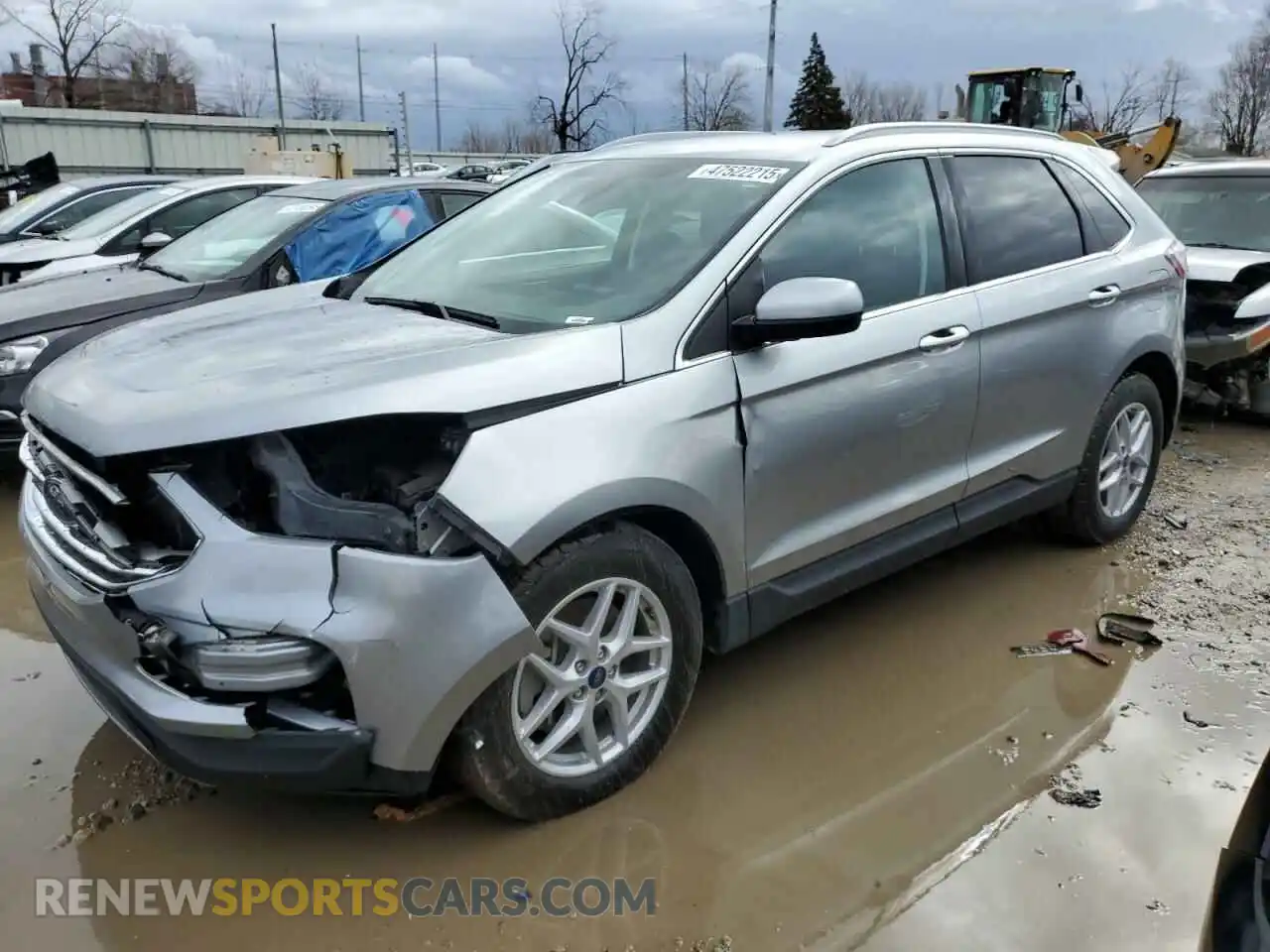1 Photograph of a damaged car 2FMPK4J99MBA12998 FORD EDGE 2021