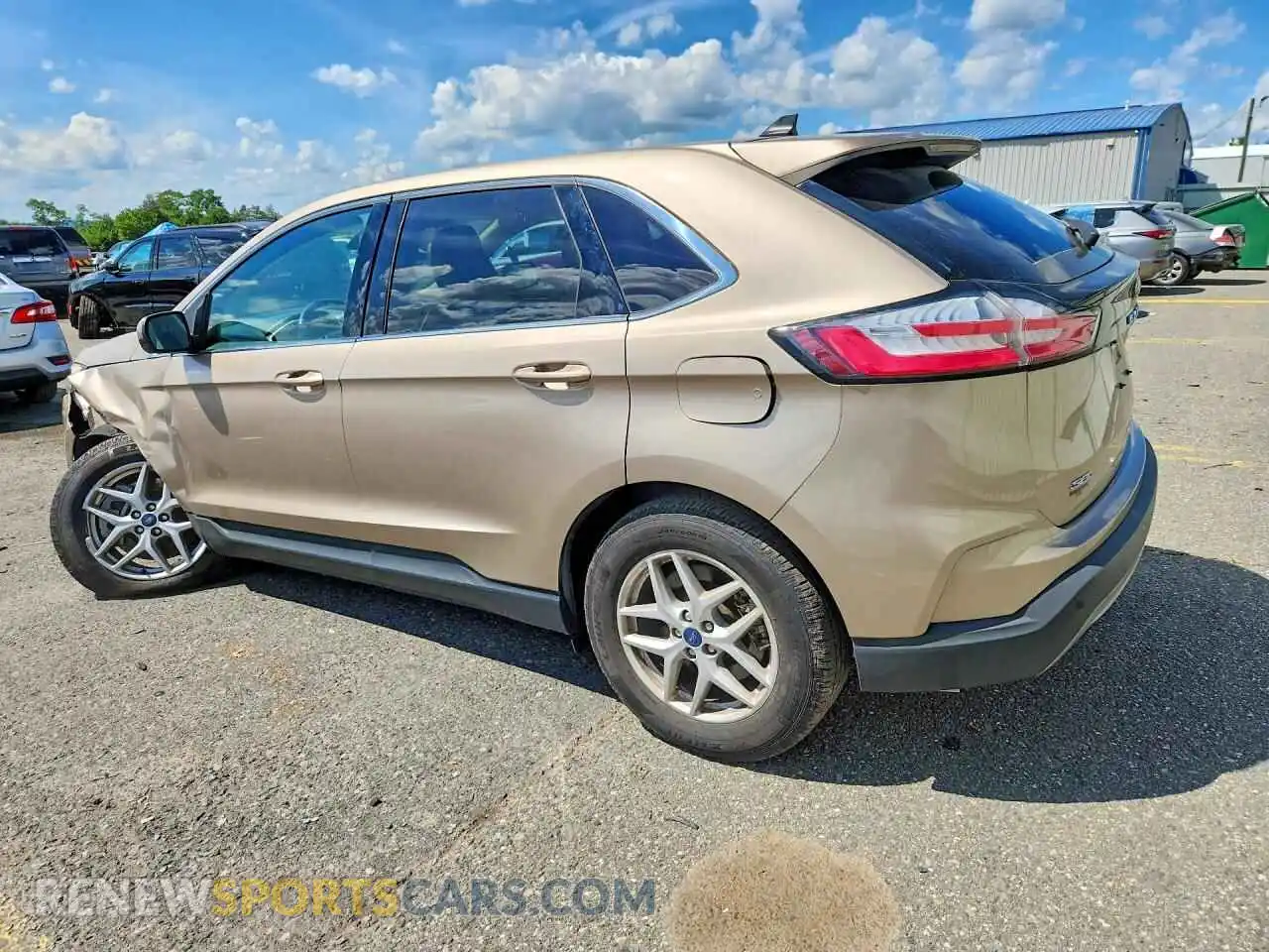 2 Photograph of a damaged car 2FMPK4J99MBA28165 FORD EDGE 2021
