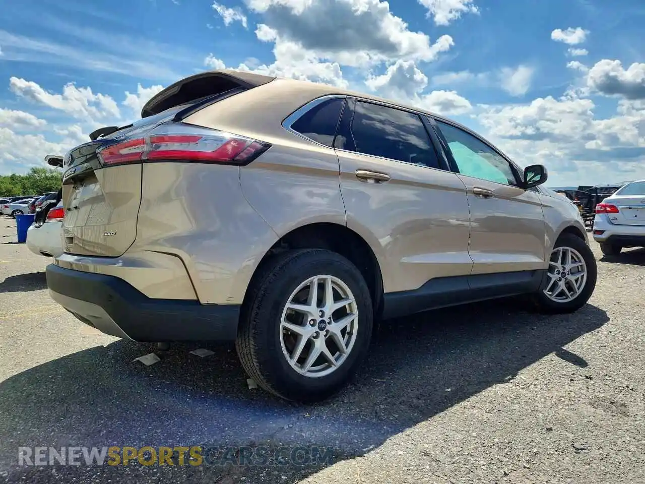 3 Photograph of a damaged car 2FMPK4J99MBA28165 FORD EDGE 2021