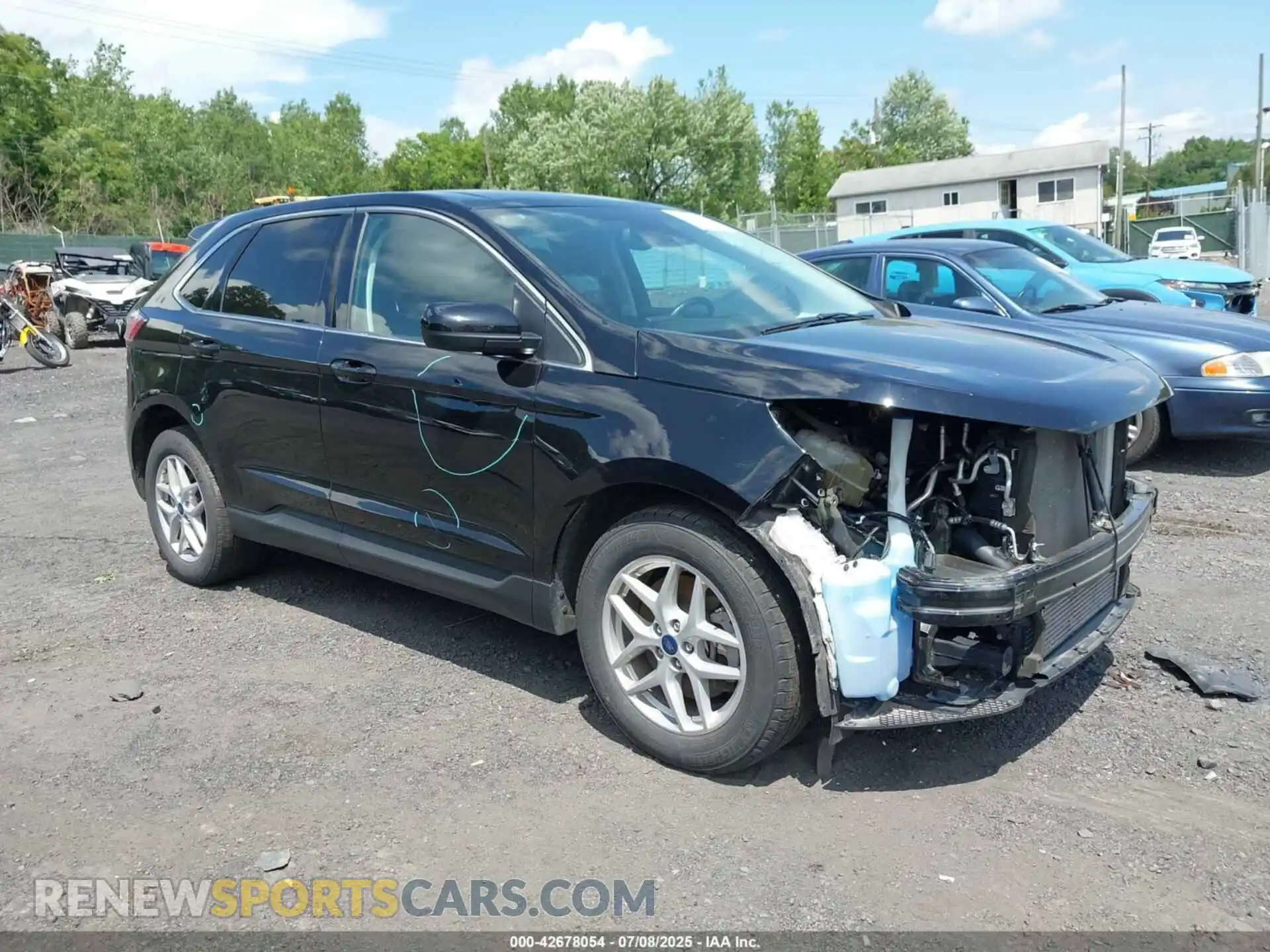 1 Фотография поврежденного автомобиля 2FMPK4J99MBA33625 FORD EDGE 2021