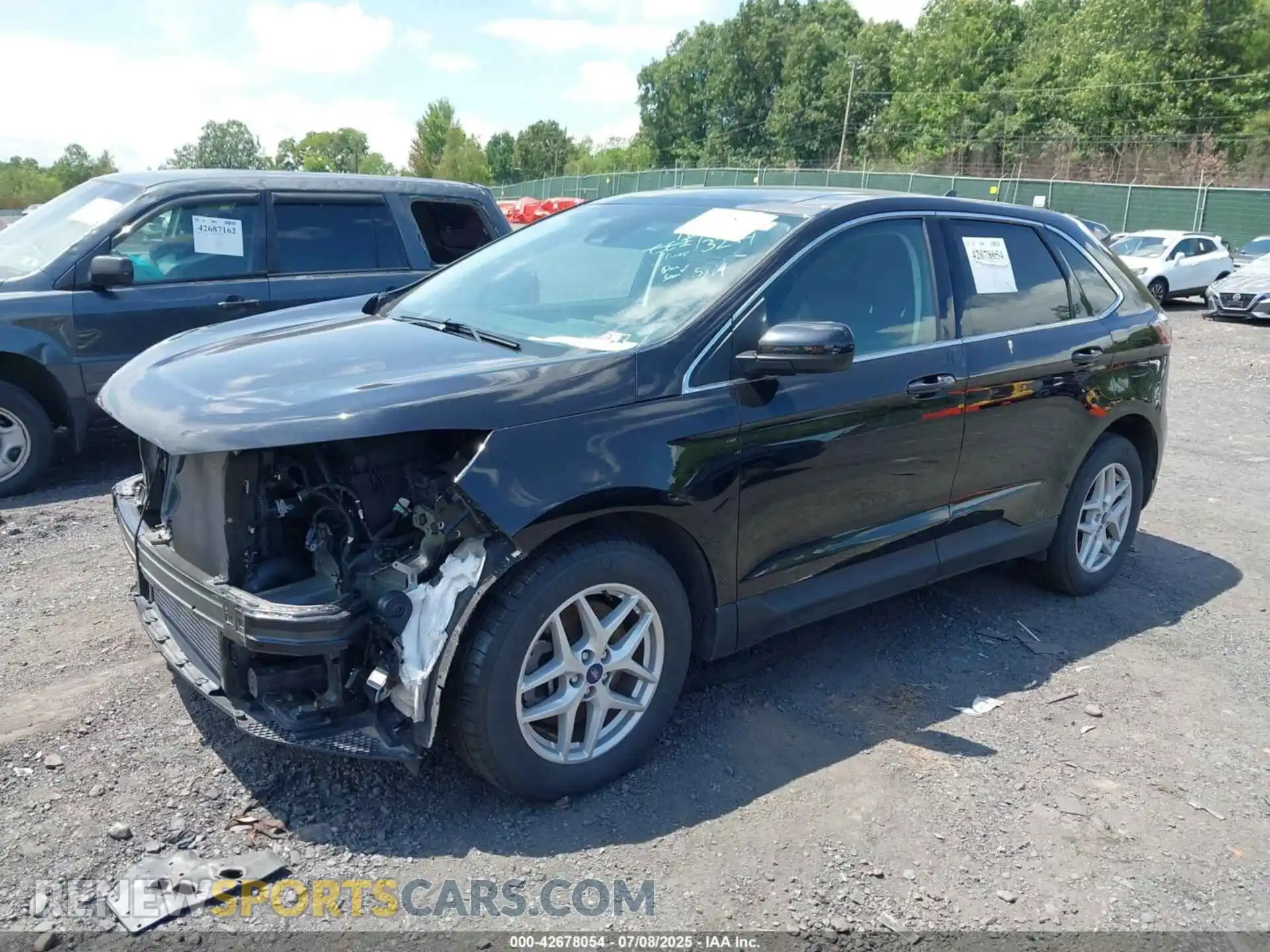 2 Фотография поврежденного автомобиля 2FMPK4J99MBA33625 FORD EDGE 2021