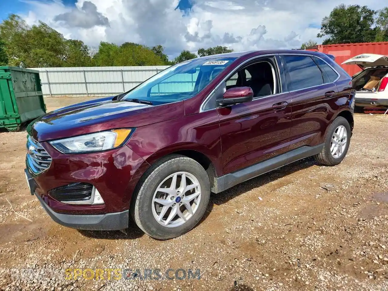1 Photograph of a damaged car 2FMPK4J9XMBA21970 FORD EDGE 2021