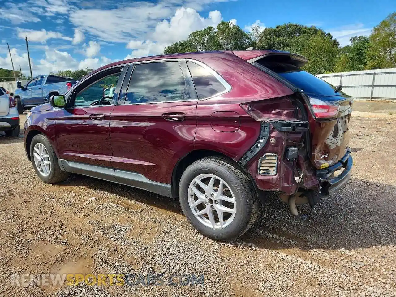 2 Photograph of a damaged car 2FMPK4J9XMBA21970 FORD EDGE 2021