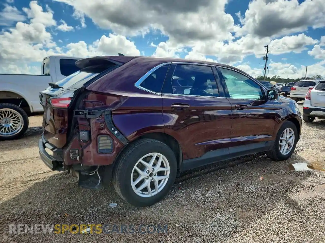 3 Photograph of a damaged car 2FMPK4J9XMBA21970 FORD EDGE 2021