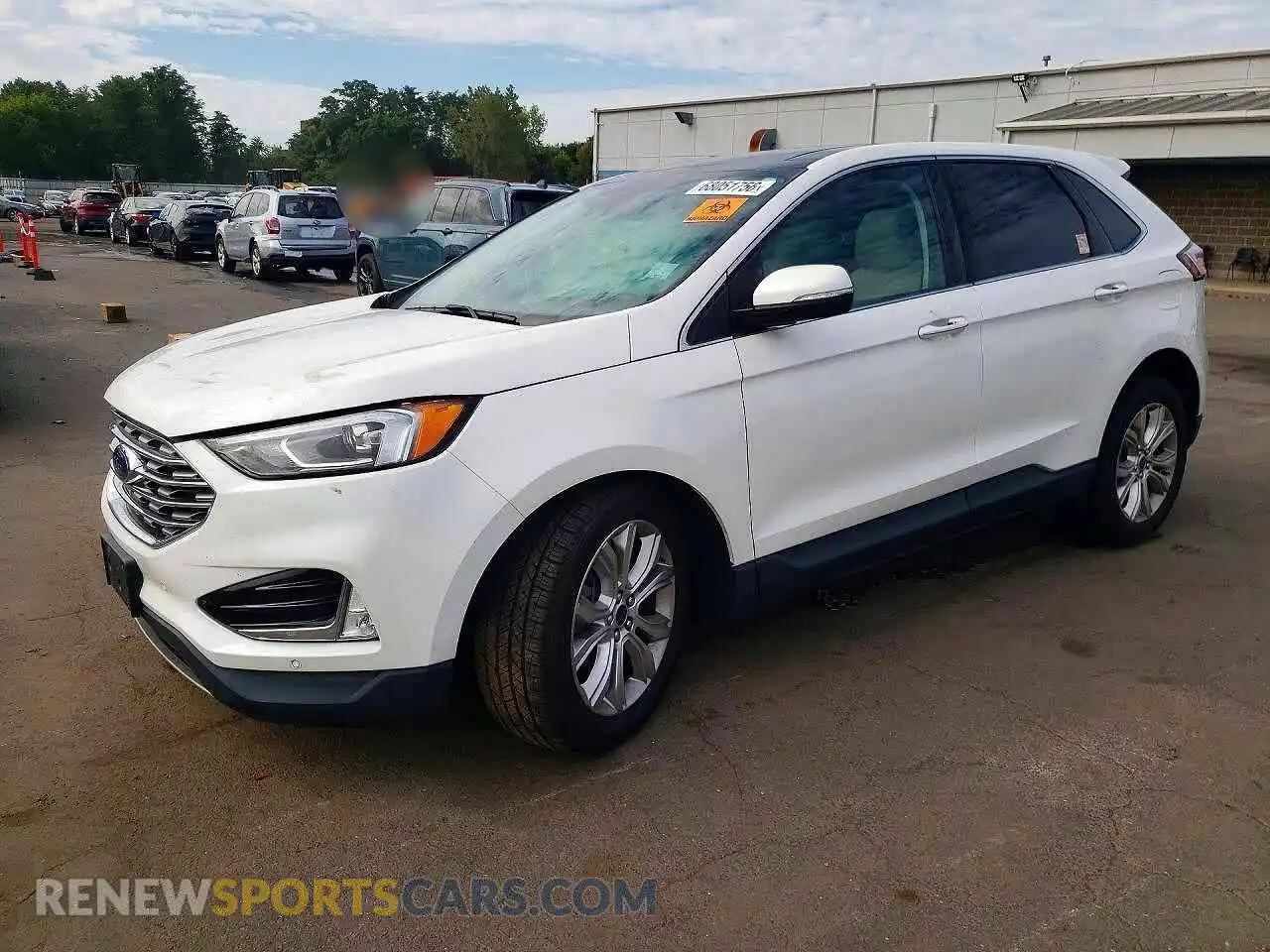 1 Photograph of a damaged car 2FMPK4K90MBA66284 FORD EDGE 2021