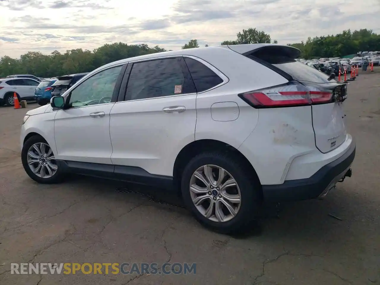 2 Photograph of a damaged car 2FMPK4K90MBA66284 FORD EDGE 2021