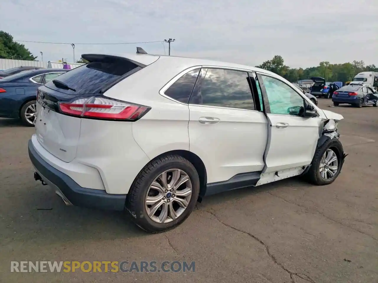 3 Photograph of a damaged car 2FMPK4K90MBA66284 FORD EDGE 2021