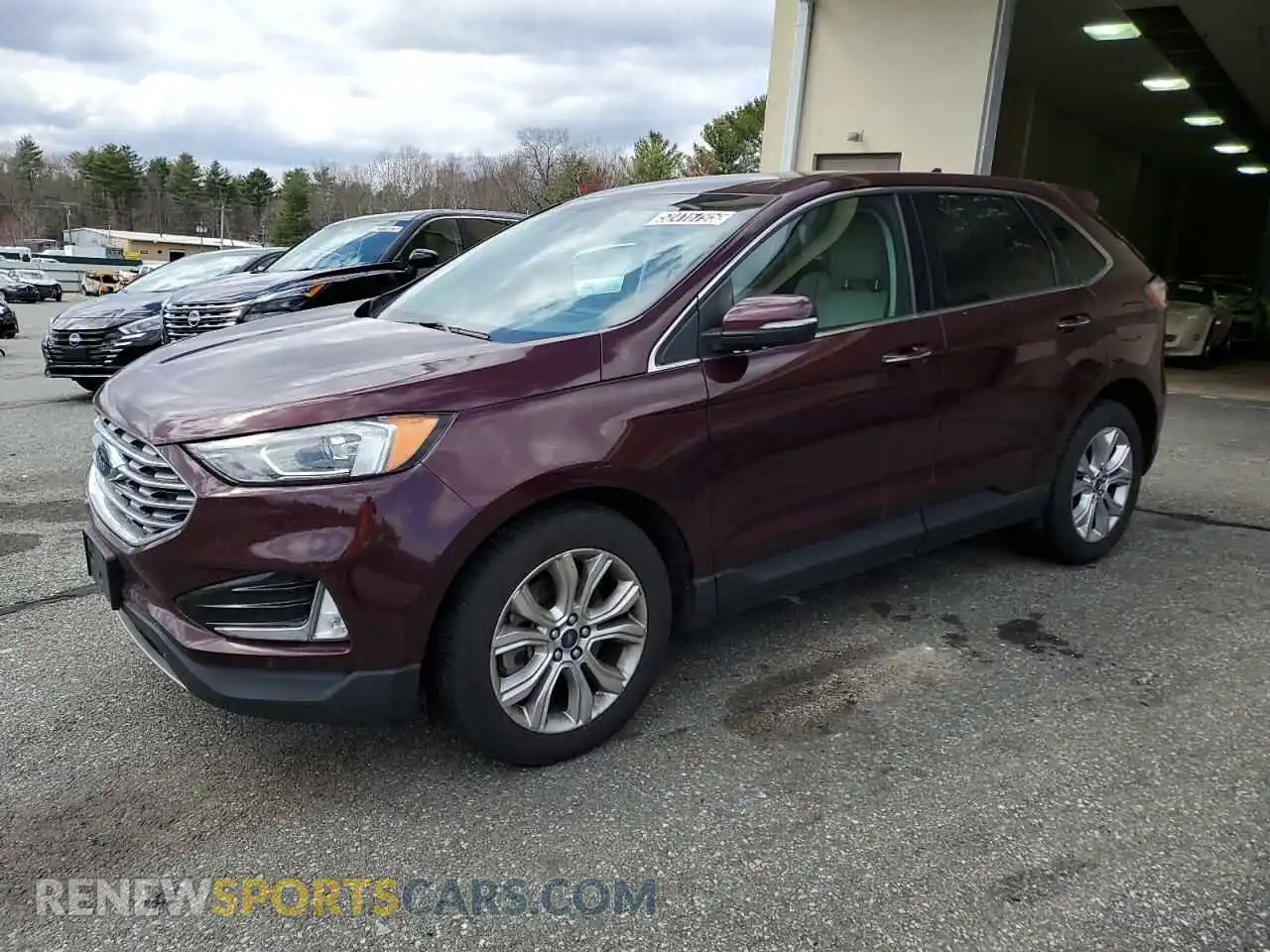 1 Photograph of a damaged car 2FMPK4K91MBA27400 FORD EDGE 2021