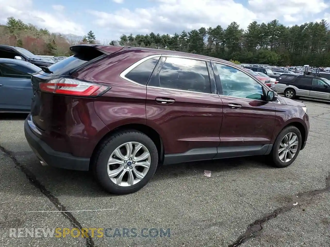 3 Photograph of a damaged car 2FMPK4K91MBA27400 FORD EDGE 2021
