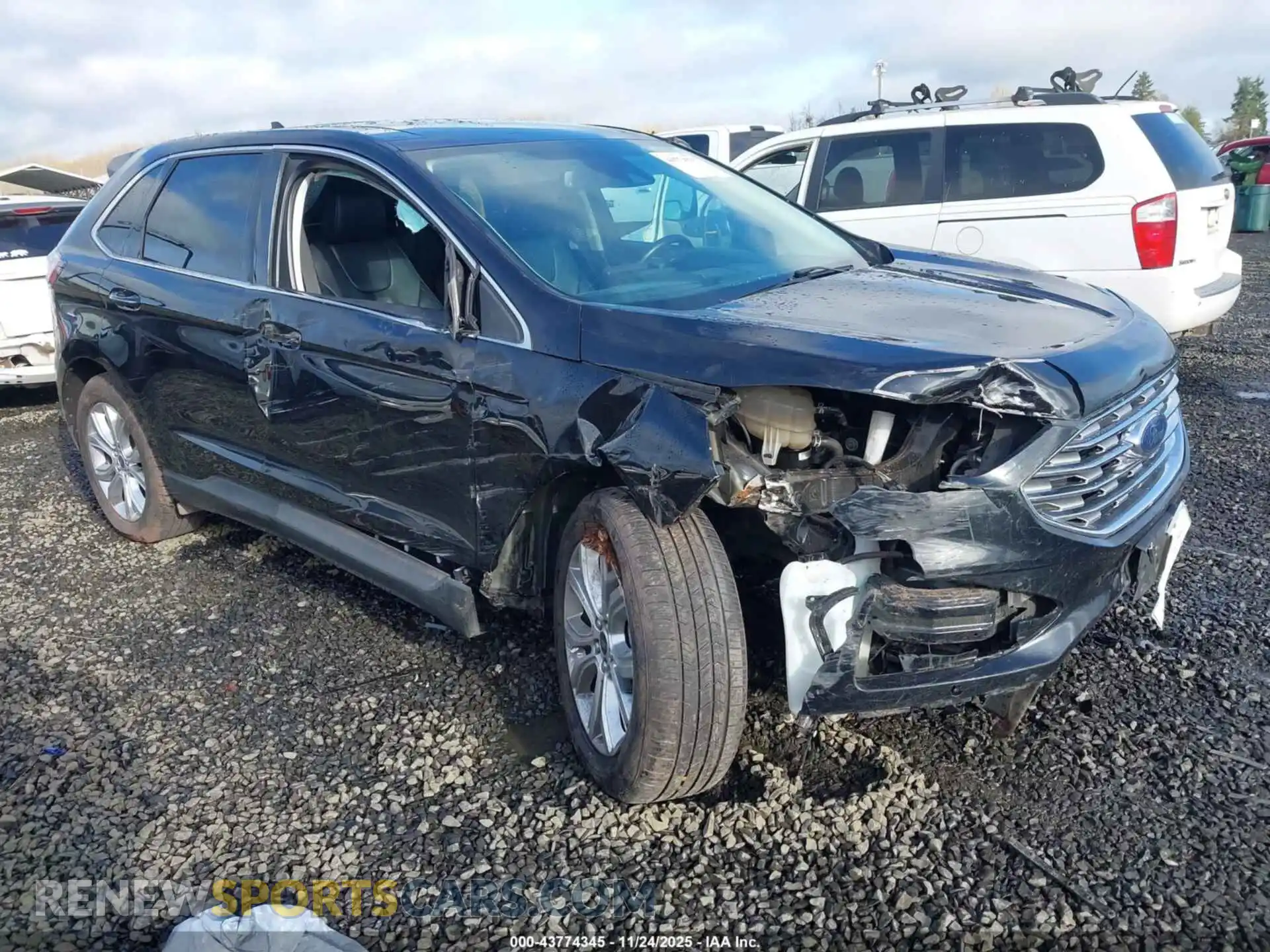1 Photograph of a damaged car 2FMPK4K93MBA27270 FORD EDGE 2021
