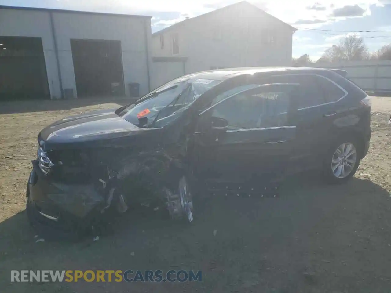 1 fotografías del automóvil dañado 2FMPK4K93MBA27382 FORD EDGE 2021