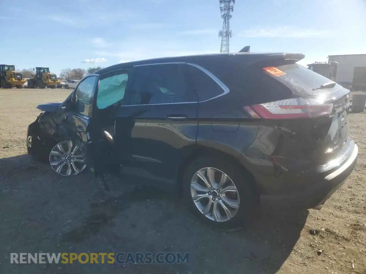 2 fotografías del automóvil dañado 2FMPK4K93MBA27382 FORD EDGE 2021