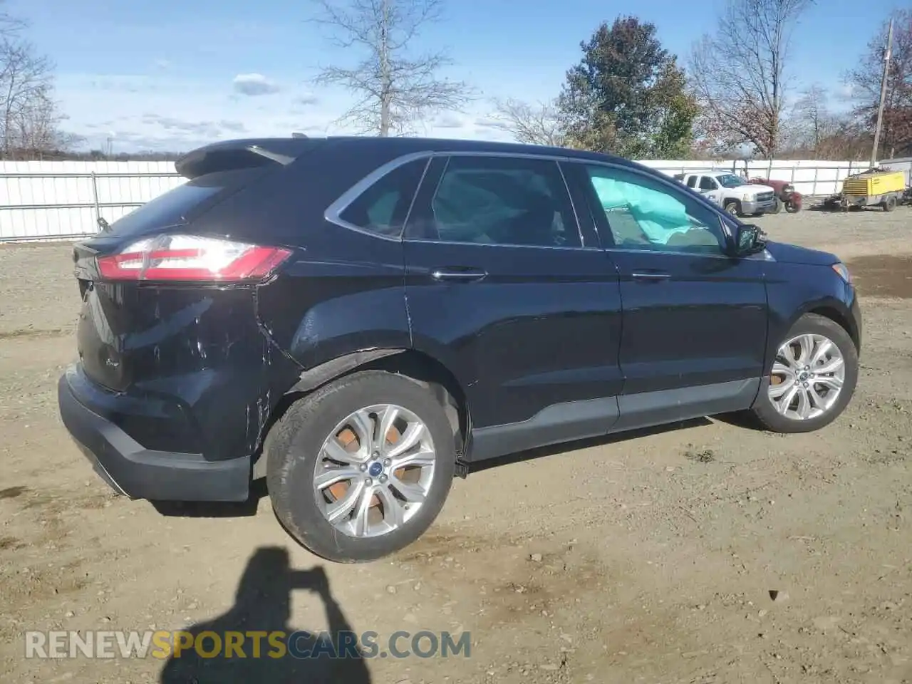 3 fotografías del automóvil dañado 2FMPK4K93MBA27382 FORD EDGE 2021